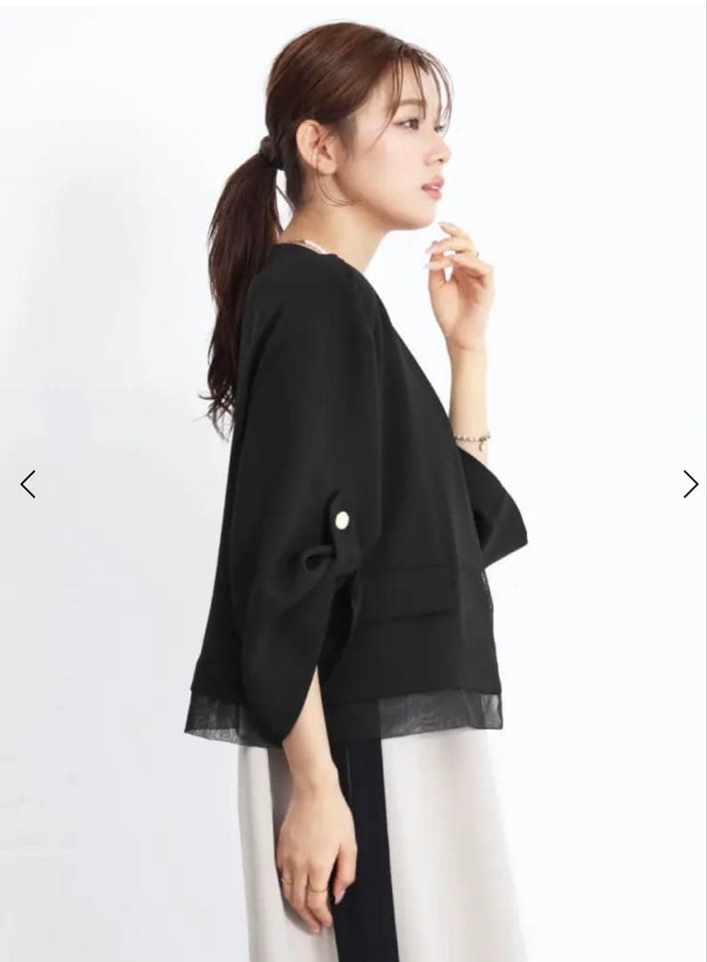 スコットクラブ　FENNEL アンティークボタンショートジャケット