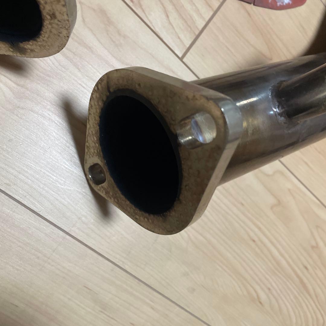 V37 スカイライン ワンオフ触媒ストレートマフラー