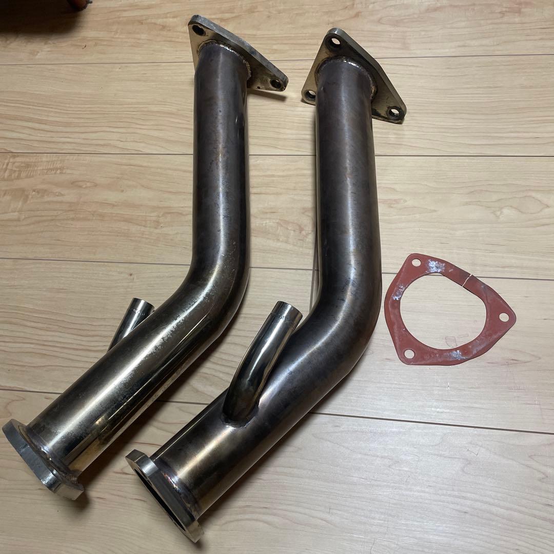 V37 スカイライン ワンオフ触媒ストレートマフラー