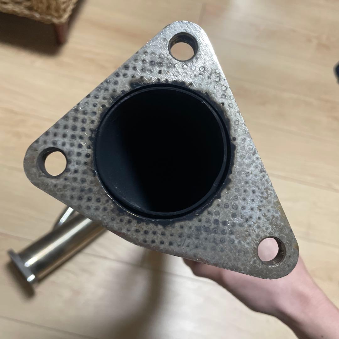 V37 スカイライン ワンオフ触媒ストレートマフラー