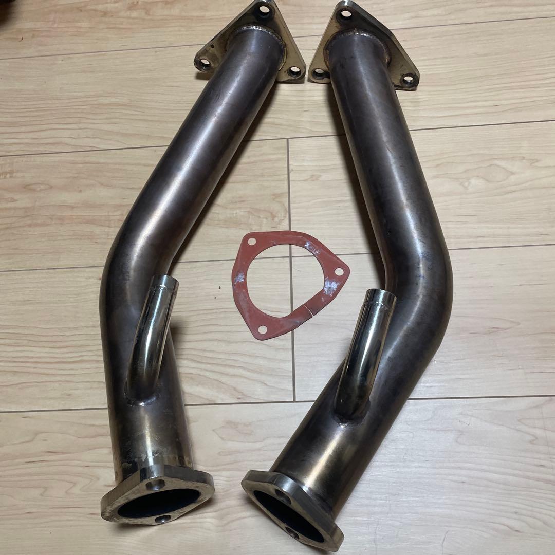 V37 スカイライン ワンオフ触媒ストレートマフラー