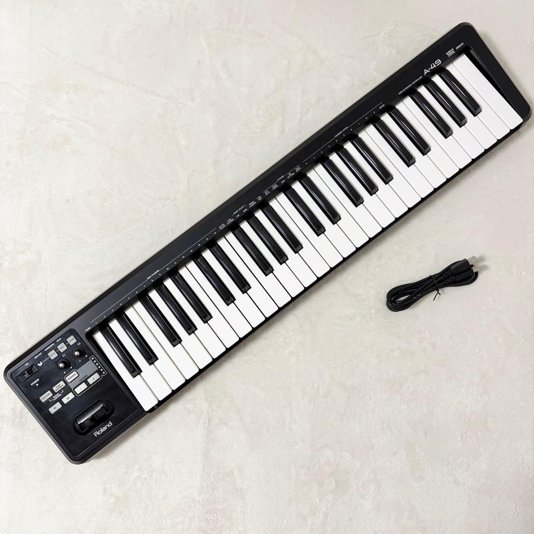 Roland A-49 MIDIキーボード 49鍵 USB　ローランド　軽量