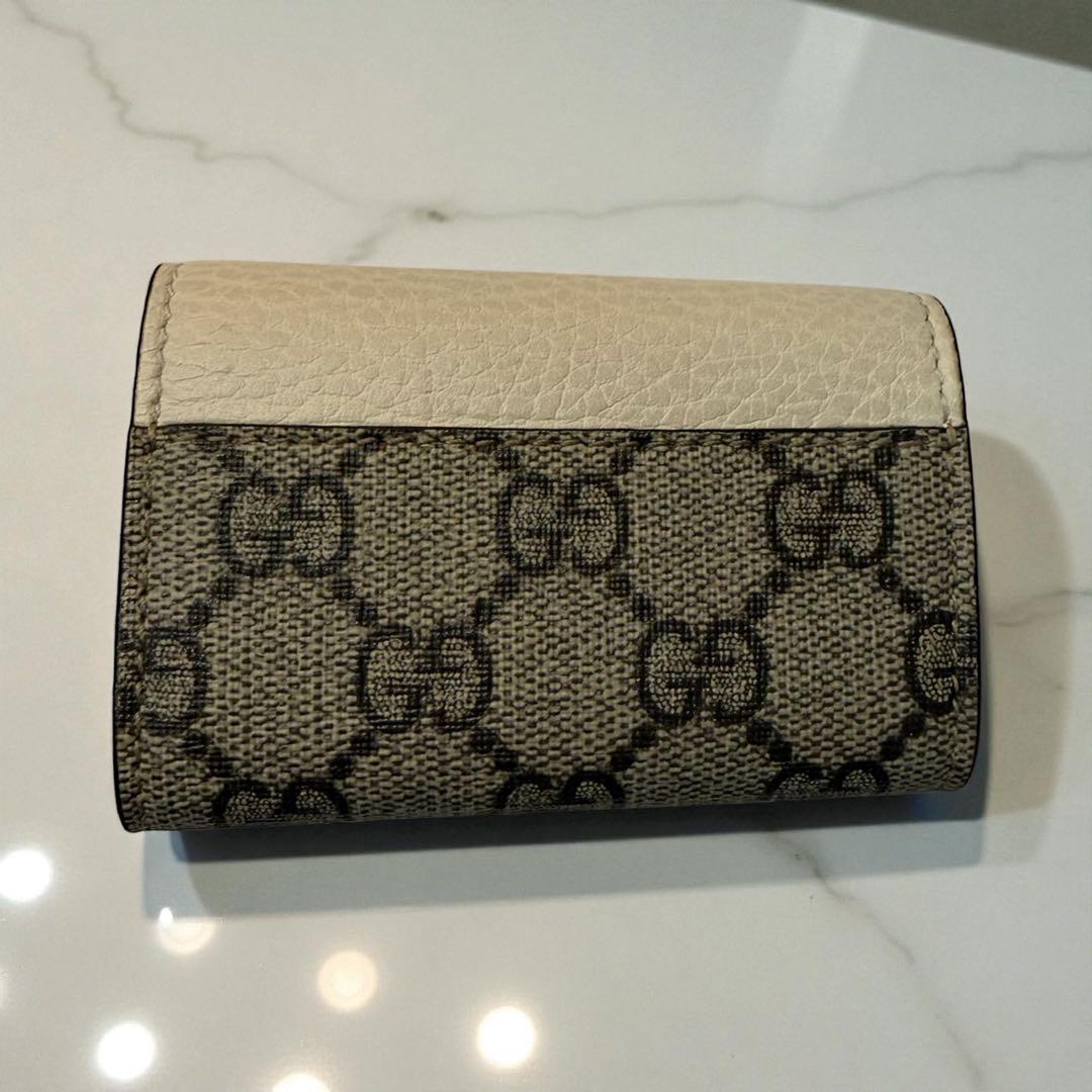 値下げ！GUCCI キーケース　キーリング　マーモント　GGライン【中古】
