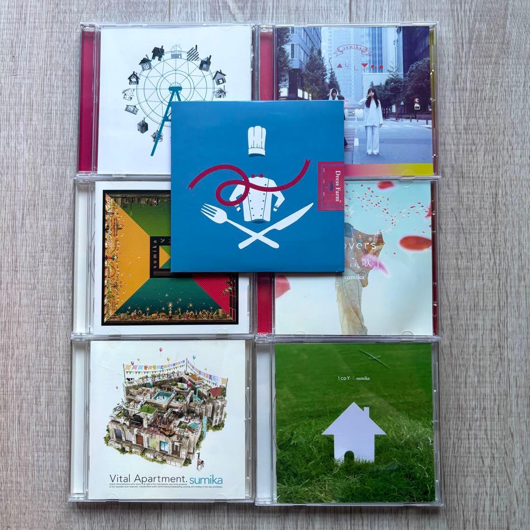 【新品購入品】sumika スミカ アルバム7枚セット CD+DVD 美品