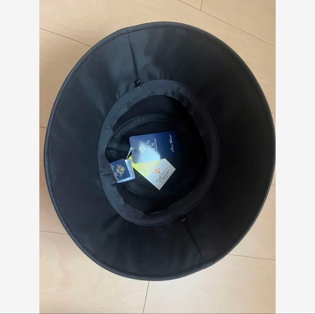 ロサブラン 完全遮光 バケットハット 黒