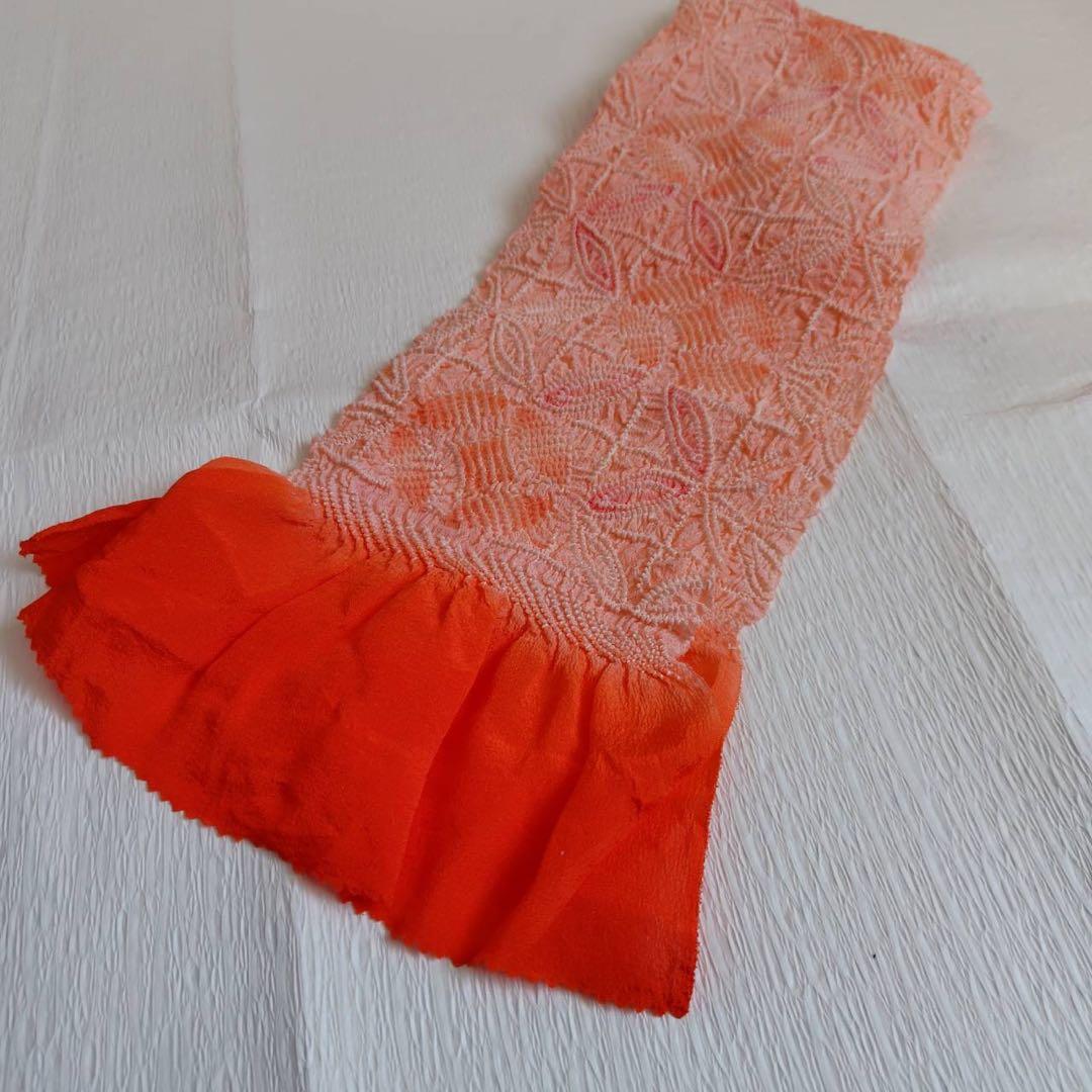 未使用近い　美品　袷　高級化繊　辻が花　小紋　フルセット