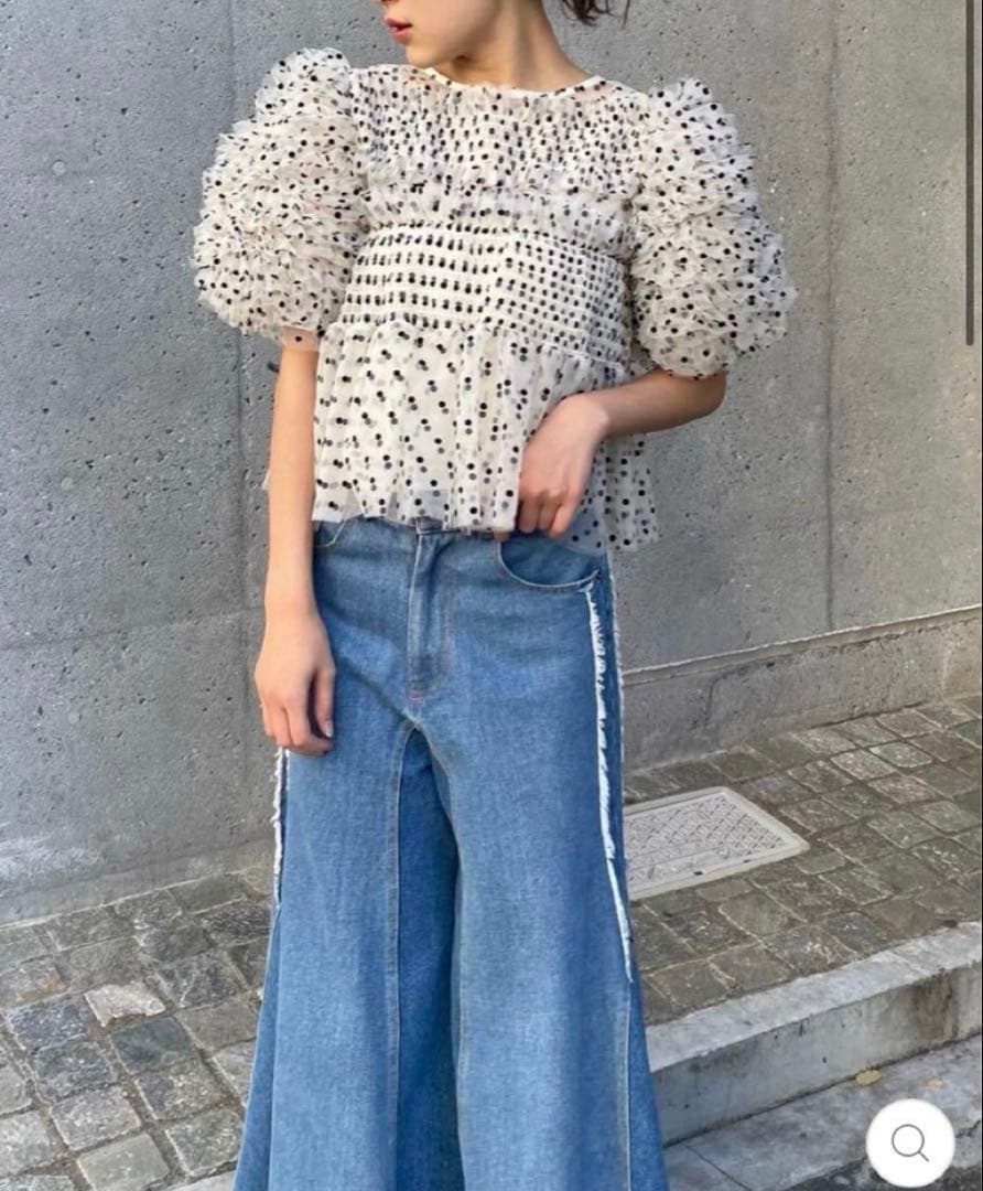 トップス Countess tulle top SISTER JANE