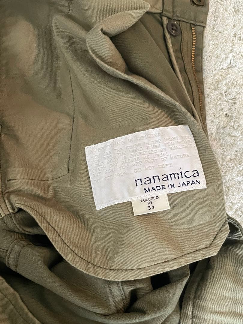 nanamica チノパンツ3本セット