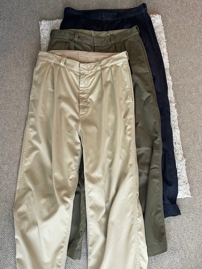 nanamica チノパンツ3本セット