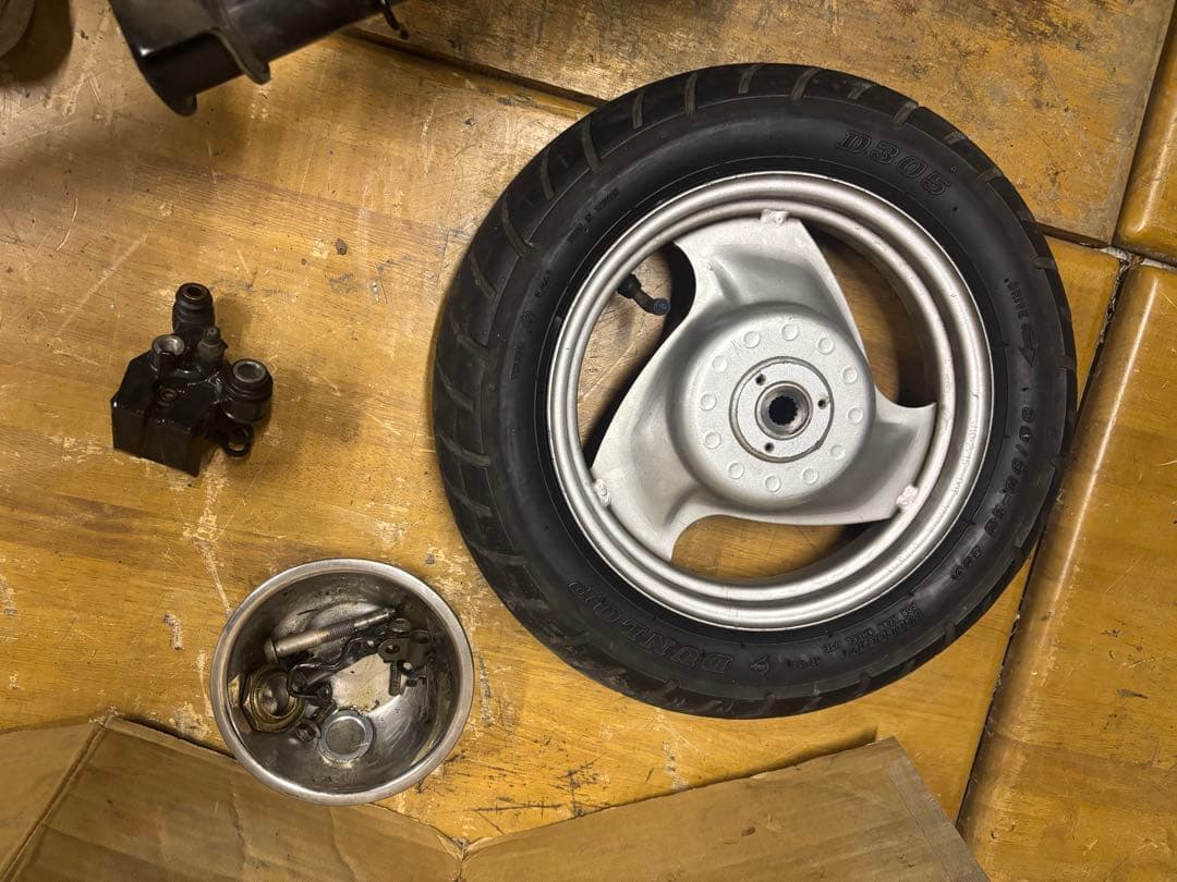 JOG C SA16J 足回り　ディスク