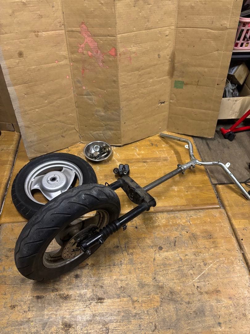 JOG C SA16J 足回り　ディスク