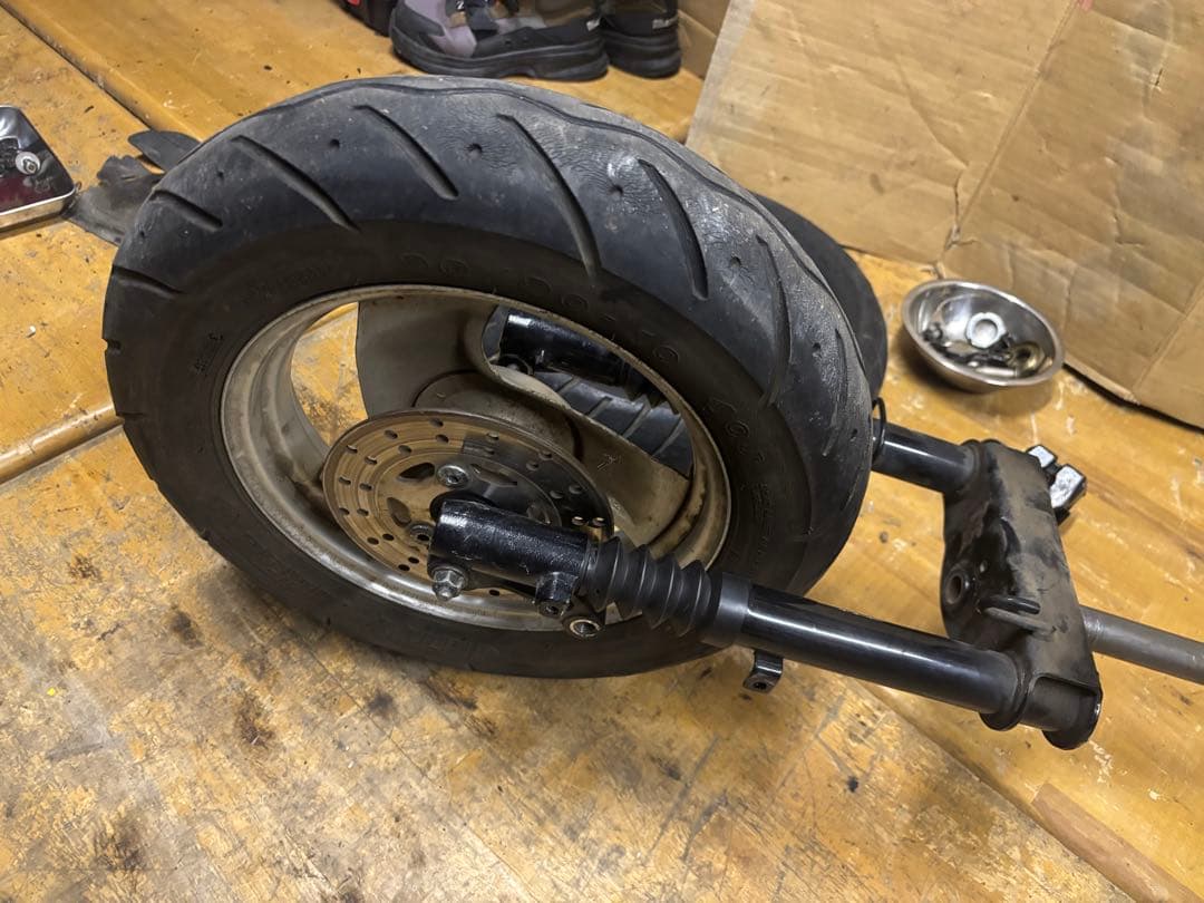 JOG C SA16J 足回り　ディスク