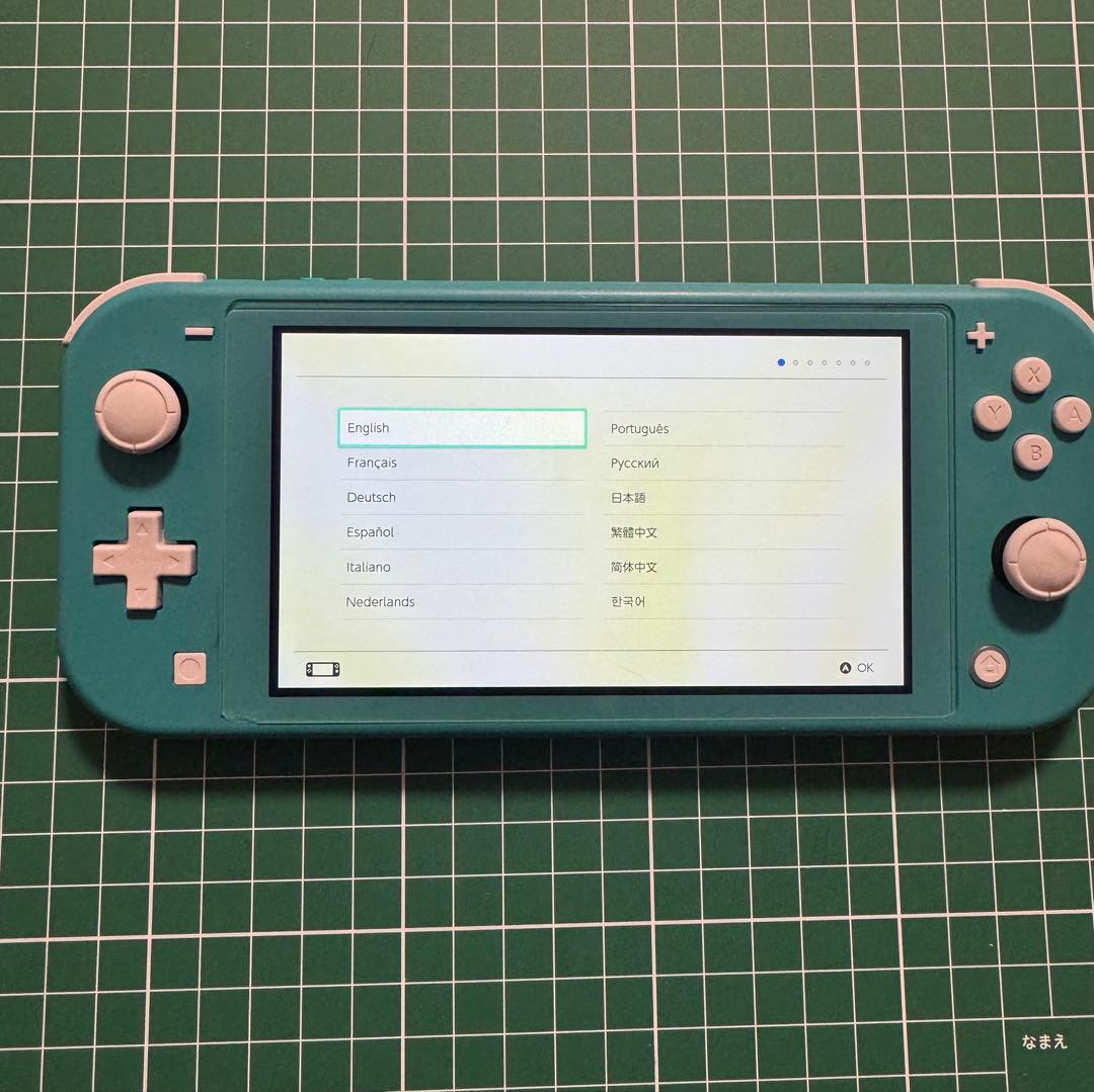 Nintendo Switch Lite ターコイズ　合馬公式アカウント2