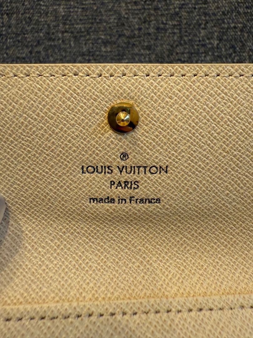 【美品】箱付き　ルイヴィトン　4連キーケース　ダミエ