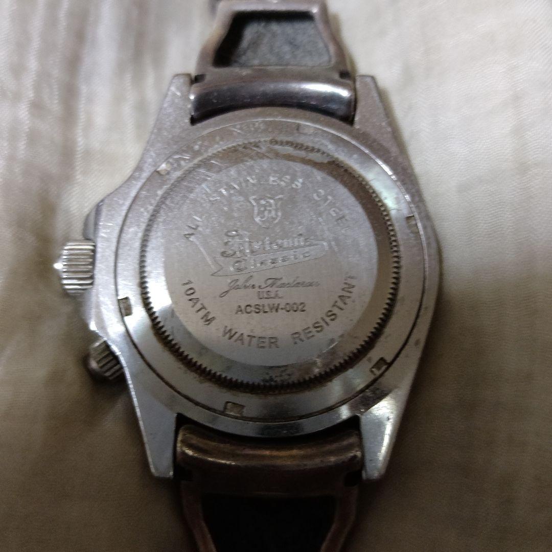 (魚)925シルバー アメジスト 腕時計