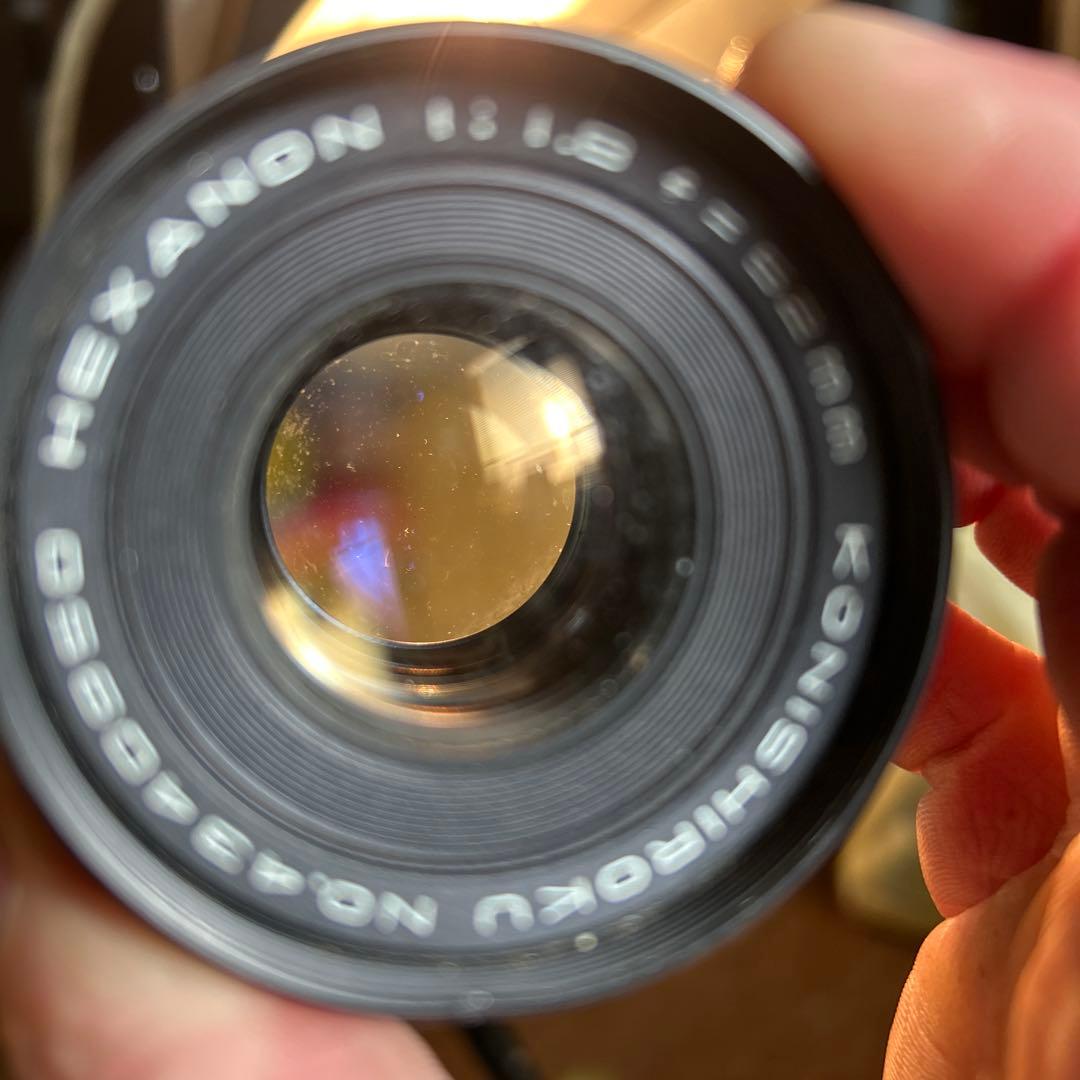KONISHIROKU HEXANON 52mm f/1.8 レンズ