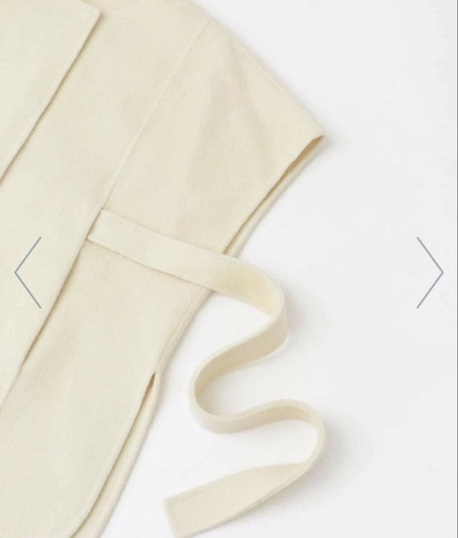 ウールカシミヤリバーポンチョコート