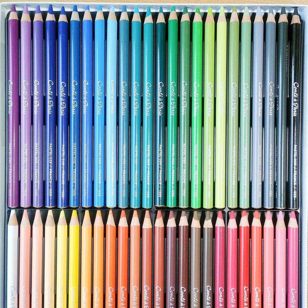 コンテ・ア・パリ パステルペンシル 48色 セット