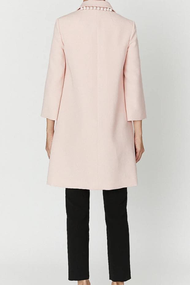 現行売切れ 定価10万 新品タグ付YOKOCHANヨーコチャンバックパールコート