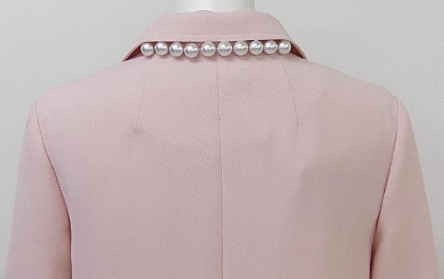 現行売切れ 定価10万 新品タグ付YOKOCHANヨーコチャンバックパールコート