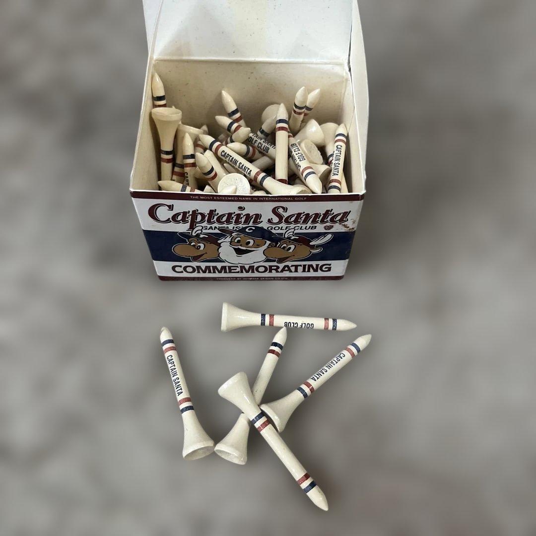 キャプテンサンタ　ゴルフボール　ティー