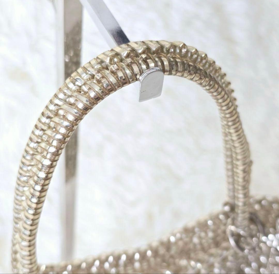 アンテプリマ★ANTERIMA★シルバー ゴールドスクエア★ミディアム