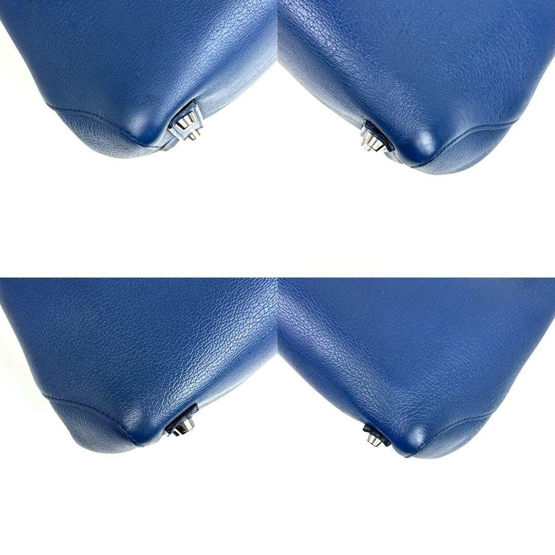 【美品】ディオール　オープンバー　ショルダーバッグ　2way　トロッター　レザー