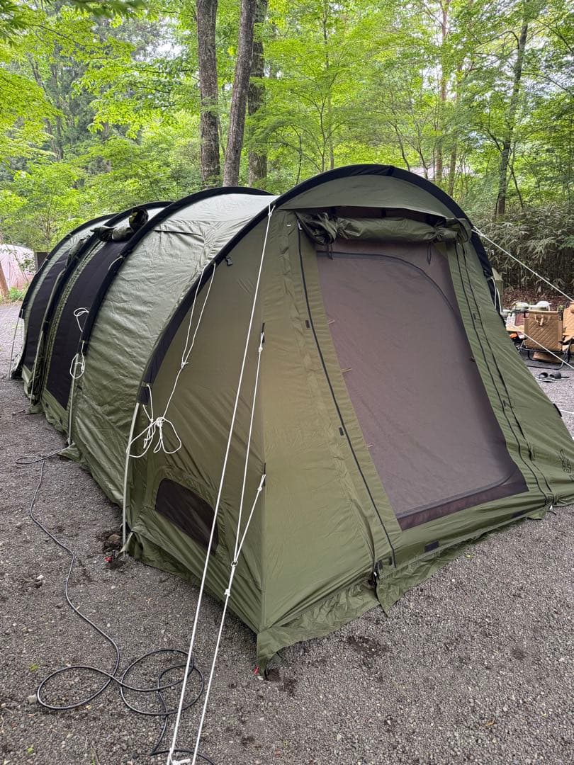 カマボコテント3 M カーキ　カママット、カマザシキ付き