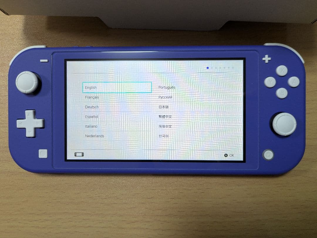 Nintendo Switch Lite ブルー　充電器、専用ケース付き