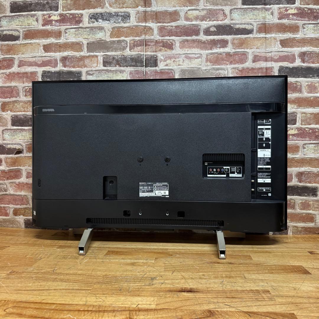 SONY 43V型 4K 液晶テレビ BRAVIA KJ-43X8500G