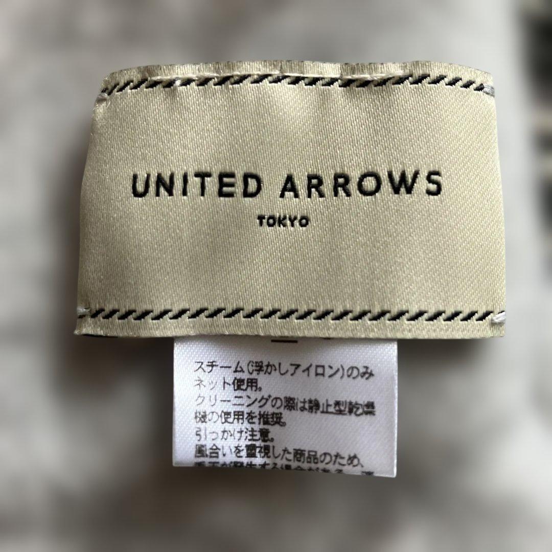 UNITED ARROWS カシミヤ100%グレー ニット ストール