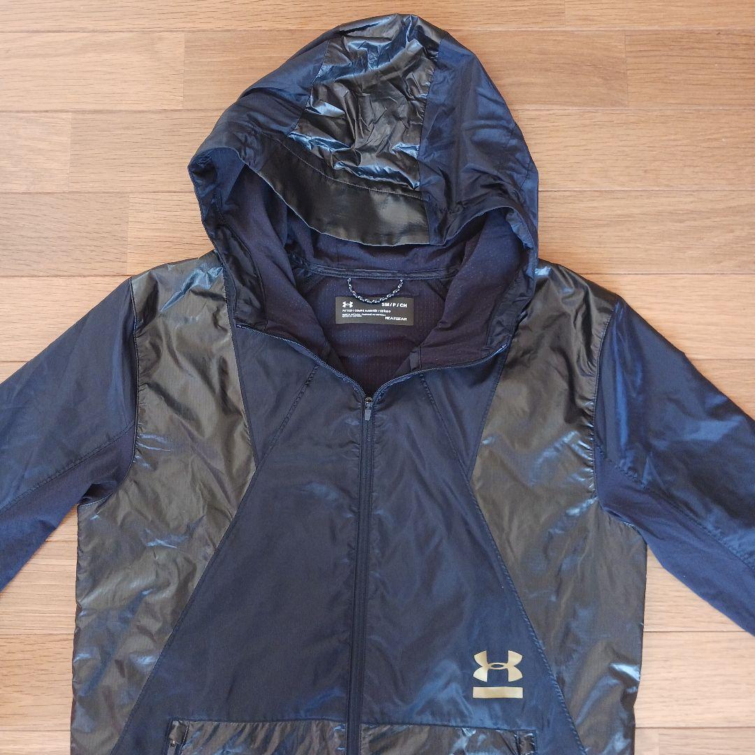 アンダーアーマー heatgear フルジップナイロンパーカー