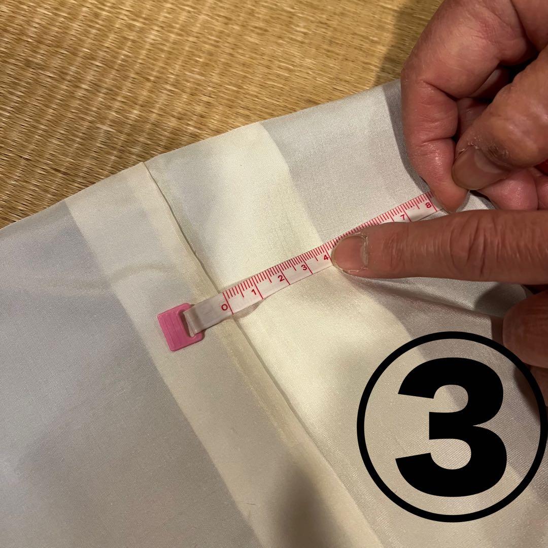 ちゃけん様 正絹 ちりめん スワトウ刺繍 色無地