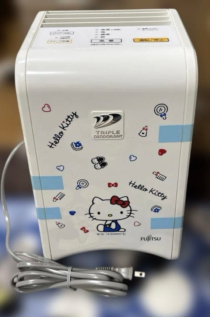 希少　富士通ゼネラル　脱臭機　ハローキティ　DAS-156KT 未使用