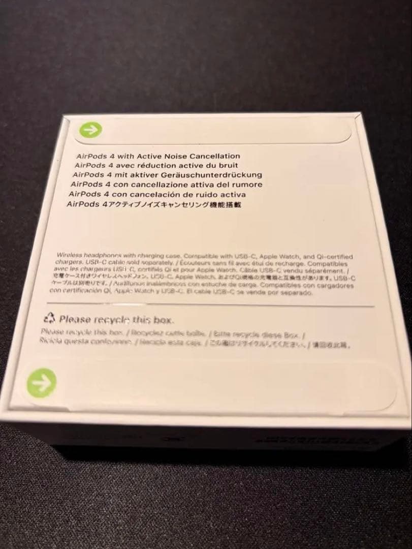 Apple airpods4 新品未開封 アクティブノイズキャンセリング搭載