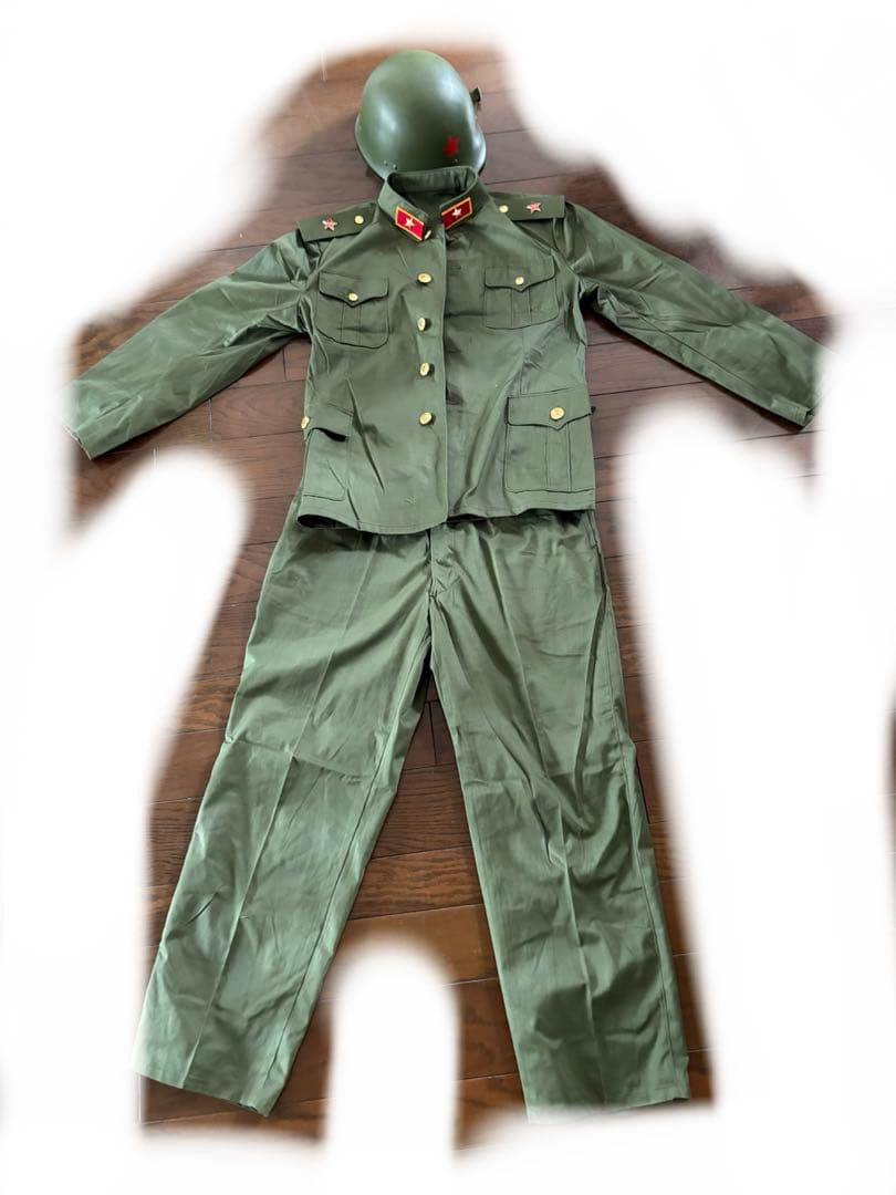 (最終価格)中国軍 85式軍服一式