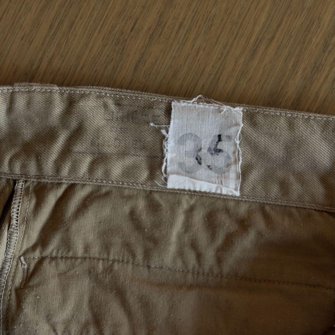 1950～1960s フランス軍 M52 チノパン サイズ　35