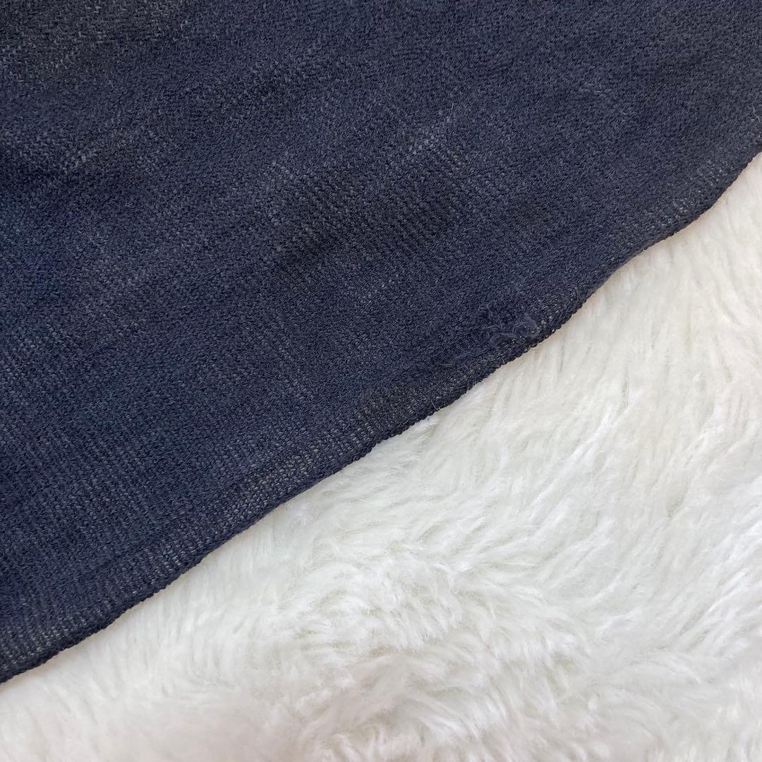 COMME des GARÇONS　カシミヤ　コットン　ストール　マフラー　伊製