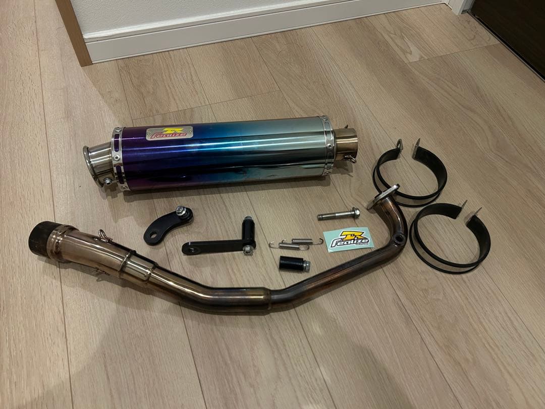 ヨ*ー様 pcx jk05 Realize 22Racing SUS/Ti マフ