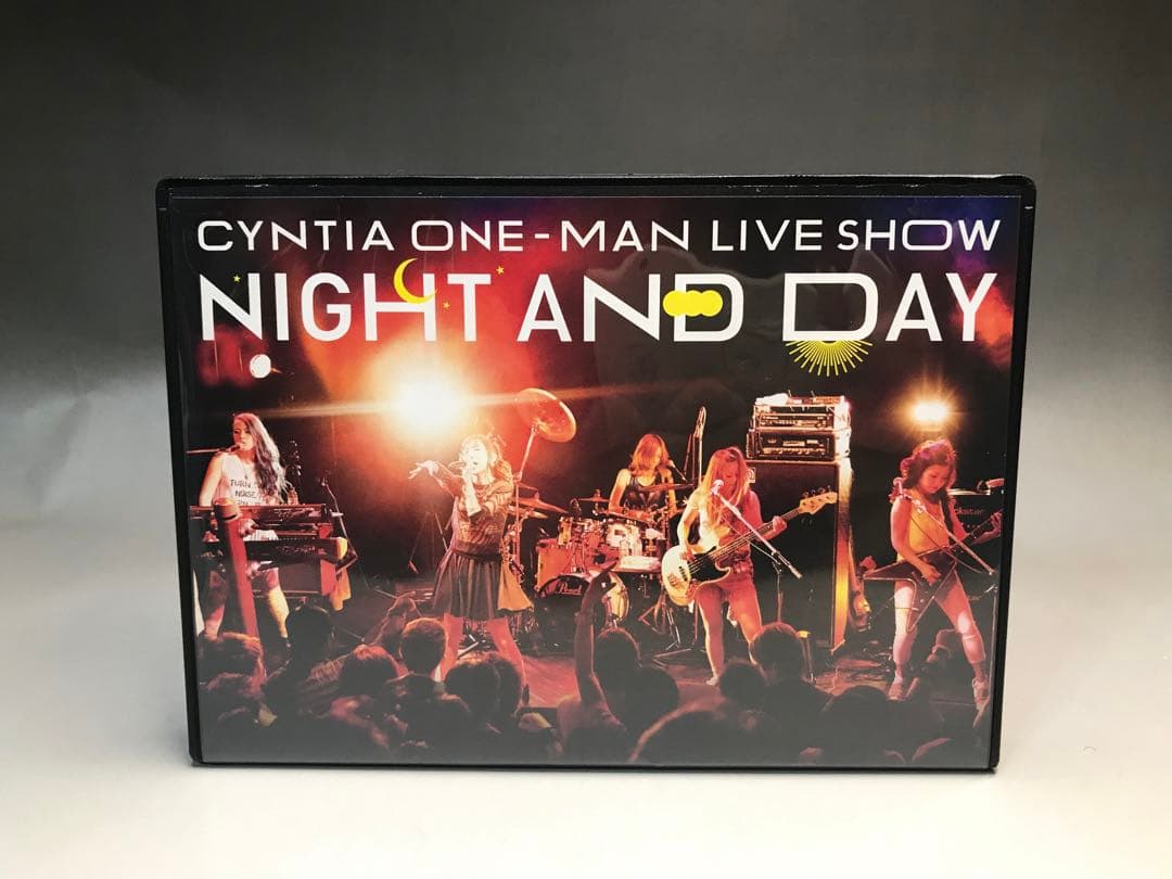 CYNTIA NIGHT AND DAY DVD 2枚組 ワンマンライブ
