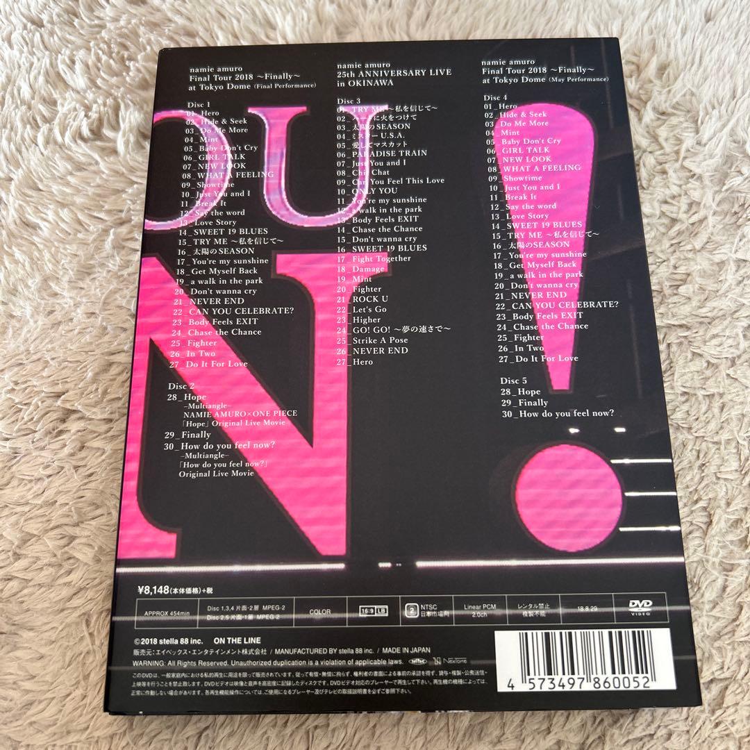 安室奈美恵Final Tour 2018Finally【5枚組・初回盤】