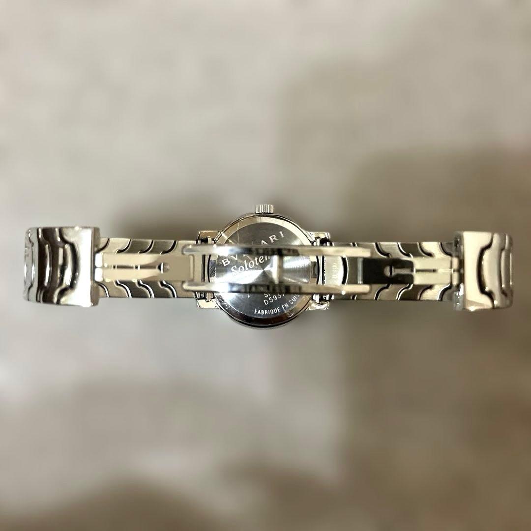 BVLGARI ソロテンポ ST29S 黒文字盤 電池交換済 W6153
