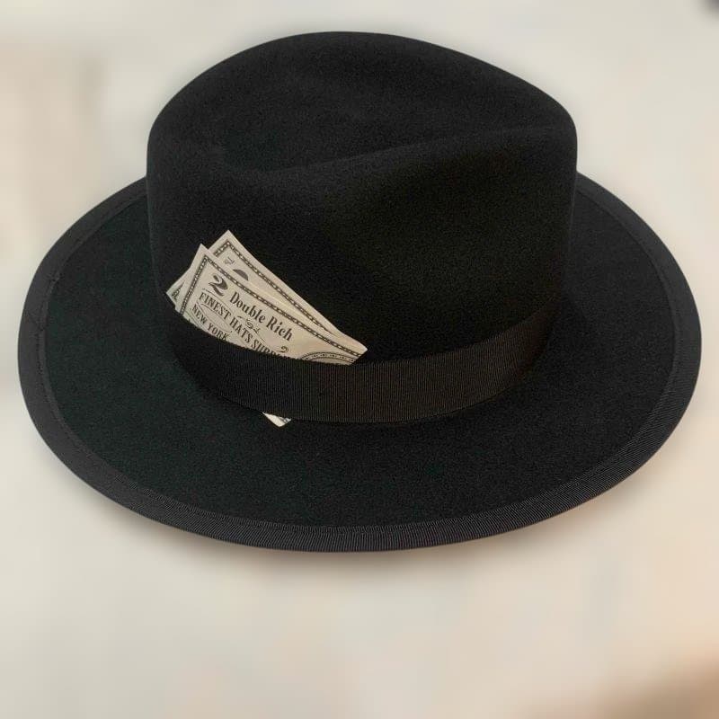 ミスターファットマン　ツゥーダラー　ウールハット　黒　XLサイズ６２ｃｍ MR.