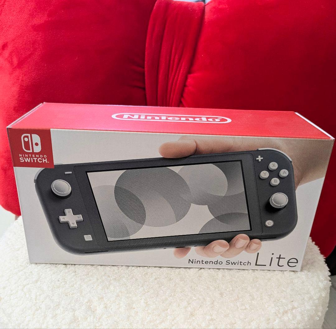 新品　Nintendo Switch Lite　任天堂　スイッチライト　グレー