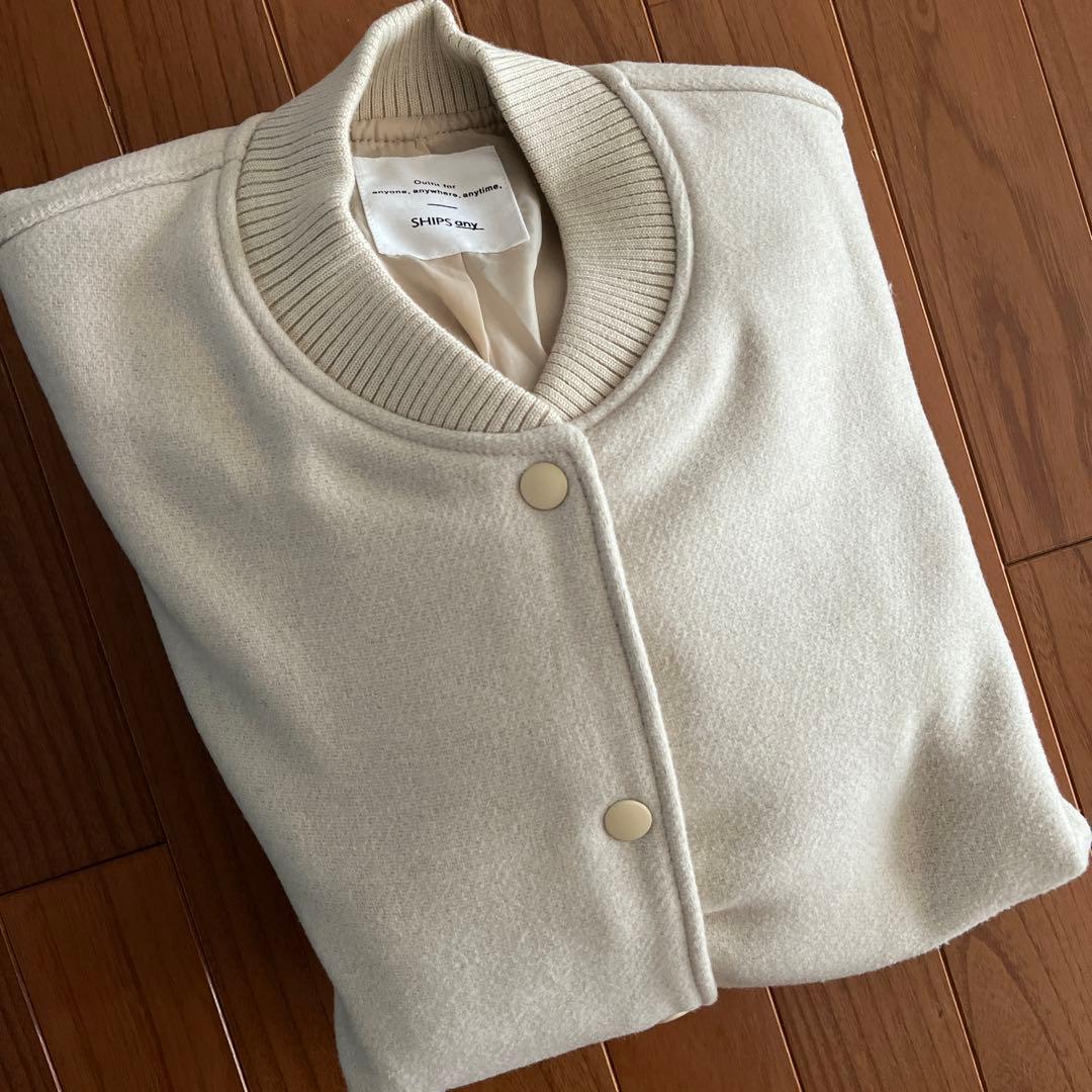【美品】SHIPS any: バーシティ ジャケット 23AW