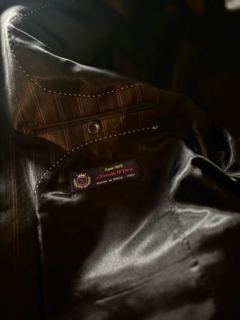 Berluti Tessile D'Oro Super150s 最高級スーツ