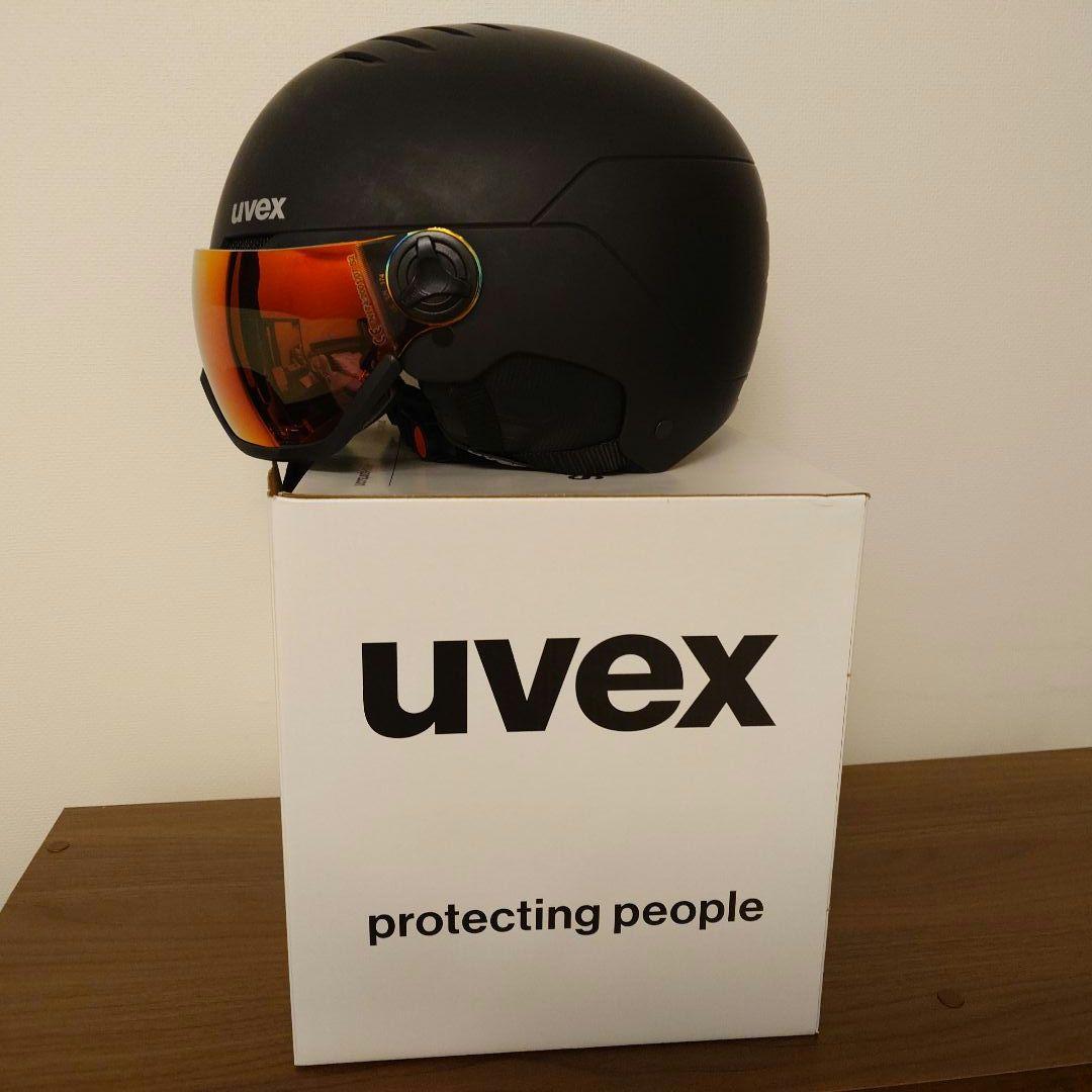 uvex（ウベックス） スキー／スノーボード用 バイザー付きヘルメット