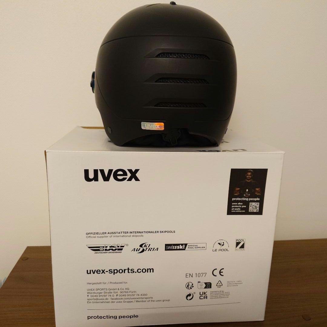 uvex（ウベックス） スキー／スノーボード用 バイザー付きヘルメット