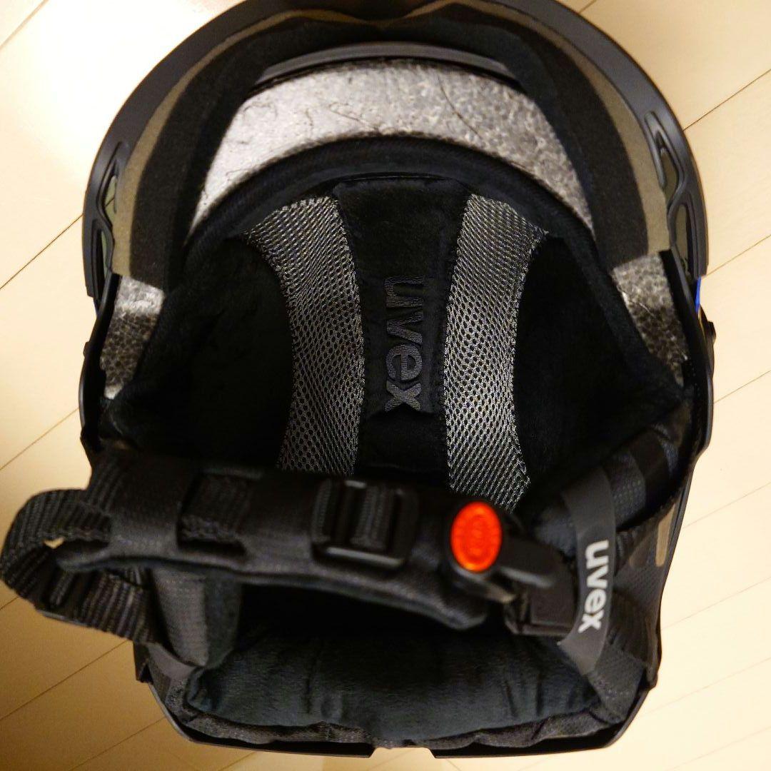 uvex（ウベックス） スキー／スノーボード用 バイザー付きヘルメット