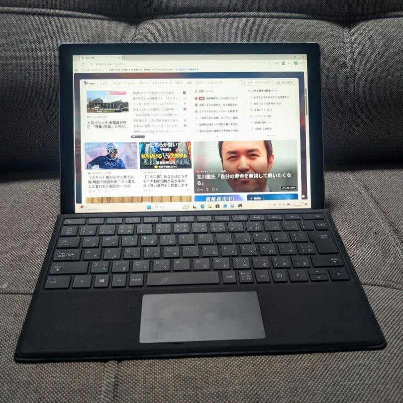 バッテリー良好Surface Pro 7 i5 8GB 256GBタイプカバーs